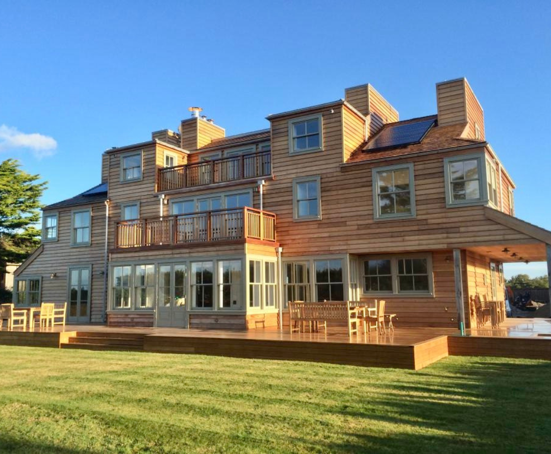 New build bespoke seafront home
